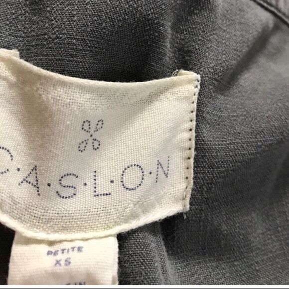 Caslon XS Green Utility Vest With 4 Pockets - Picture 5 of 6